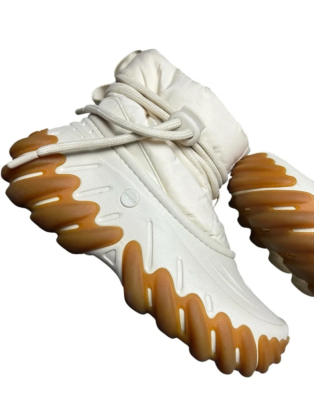 Crocs Echo Boot in the Stucco Colorway Men’s Size 8 Women’s Size 10 Outdoor